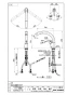 SANEI K8790JK-13 取扱説明書 商品図面 分解図 サンエイ(SANEI) シングルワンホールスプレー混合栓 商品図面1