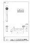 SANEI PA10J-61X2-19 商品図面 自在パイプ 商品図面1