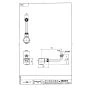 SANEI PA13M-60X-16 商品図面 シャワー回転パイプ 商品図面1