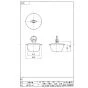 SANEI PH270F-41 商品図面 バス用ゴム栓 商品図面1