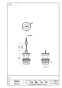 SANEI PH33-32 商品図面 横穴排水栓 商品図面1
