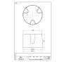 SANEI PH6580-H2 商品図面 防臭ワン 商品図面1