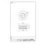 SANEI PH70-90-32B 商品図面 クリーンパッキン 商品図面1