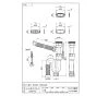 SANEI PH787-32 商品図面 ホーロー用トラップホース 商品図面1