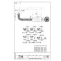 SANEI PM421D-600 商品図面 断熱カバー付シャワー出湯管 商品図面1