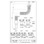 SANEI PM42D-400 商品図面 断熱カバー付出湯管 商品図面1
