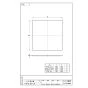SANEI PP10-0-S2T 商品図面 パッキン用ゴム板 商品図面1