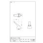SANEI PR235F-L 商品図面 シングルレバーハンドル 商品図面1