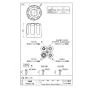 SANEI PR281FS-LH 商品図面 ハンドル 商品図面1