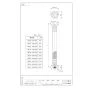 SANEI PT1930-13X400 商品図面 ベンリーフレキ 商品図面1