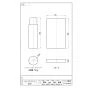 SANEI PW201 商品図面 ハイパーミラークリーナー 商品図面1