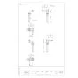 SANEI PW902-33 商品図面 便座取付具 商品図面1