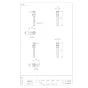 SANEI PW902-34 商品図面 便座取付具 商品図面1