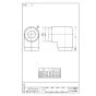 SANEI R549-3-13 商品図面 パイプカバーエルボ 商品図面1