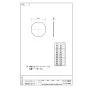 SANEI R555N-130 商品図面 ステンレスプレート 商品図面1