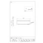 SANEI R57-16S-450 商品図面 前面パネルセット 商品図面1