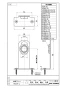 SANEI R641T-L 商品図面 止水栓ブラケット 商品図面1