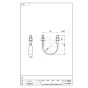 SANEI R6510UF 商品図面 Ｕバンド 商品図面1