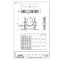 SANEI R662-75-120 商品図面 排水管支持金具 商品図面1