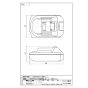 SANEI R83500-2 商品図面 電動カシメ工具用バッテリー 商品図面1