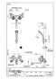 SANEI SK1104DK-W-13 取扱説明書 商品図面 分解図 ツーバルブシャワー混合栓（一時止水） 商品図面1