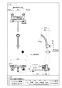 SANEI SK181D-3U-13 商品図面 施工説明書 サーモシャワー混合栓 商品図面1
