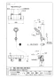 SANEI SK18502T-13 取扱説明書 商品図面 サーモシャワー混合栓 商品図面1