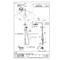 SANEI SK18C-2S3-MDP 商品図面 サンエイ(SANEI) サーモシャワー混合栓 URBAN TOWER 商品図面1