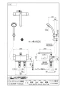 SANEI SK781R-1-S9L20 取扱説明書 商品図面 サーモデッキシャワー混合栓 商品図面1