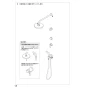 SANEI SK9732-1S-MDP 取扱説明書 商品図面 サンエイ(SANEI) シングルシャワー混合栓 取扱説明書14