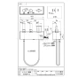 SANEI SK9891-13 取扱説明書 商品図面 サンエイ(SANEI) サーモシャワー混合栓 商品図面1