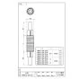 SANEI T100N-3-16A-28-R 商品図面 トリプル管 商品図面1