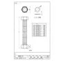 SANEI T157-20X500-A 商品図面 ＳＵＳナット付フレキチューブ 商品図面1