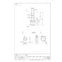 SANEI T421-42S-15A 商品図面 ペアホース金具セット 商品図面1