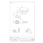 SANEI T4215-14S-10A 商品図面 ペアホースＬ金具セット 商品図面1