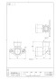 SANEI T738-1-20X13 商品図面 逆座付異径水栓エルボ 商品図面1