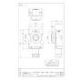 SANEI T850-3-S-25 商品図面 壁用水栓ボックス 商品図面1