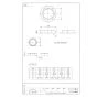 SANEI U7-26-40 商品図面 ロックナット 商品図面1