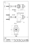 SANEI V2110D-13X48 商品図面 Ｄ式止水栓本体 商品図面1