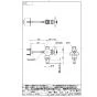 SANEI V2110V-4-13X80 商品図面 カシメアダプター付止水栓 商品図面1