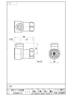 SANEI V2260D-13 商品図面 Ｄ式ストレーナ付止水栓 商品図面1