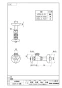 SANEI V22A-X-13 商品図面 止水栓本体［共用形］ 商品図面1