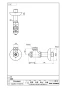 SANEI V22AD-X-13X75 商品図面 Ｄ式止水栓本体 商品図面1
