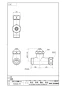 SANEI V26AD-13 商品図面 Ｄ式ナット付化粧バルブ 商品図面1