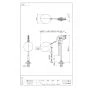 SANEI V48-13 商品図面 立形ロータンクボールタップ 商品図面1