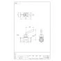 SANEI V60-10 商品図面 メートルコック 商品図面1