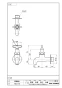 SANEI Y60J-13 商品図面 共用横水栓 商品図面1