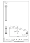 SANEI A27J-61X2-16X240 商品図面 横形上向パイプ 商品図面1