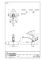 SANEI CK676-2-13 取扱説明書 商品図面 シングル取替用台付混合栓 商品図面1