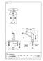 K676BV-13 取扱説明書 商品図面 分解図 シングル台付分岐混合栓 商品図面1
